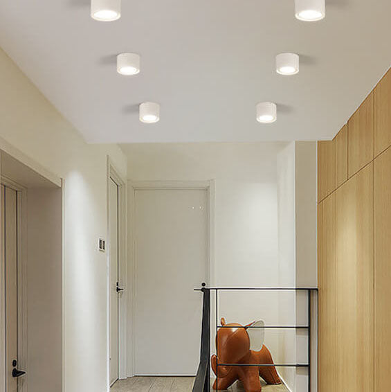 Nordischer Zylinder-Spot LED Deckenleuchte