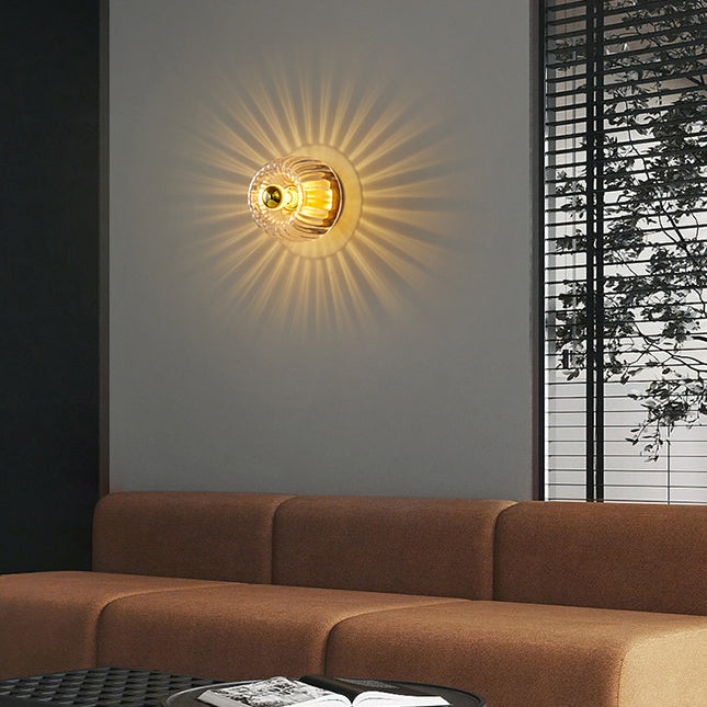 Moderne Glas-Sonnenform Zweck-Deckenleuchte