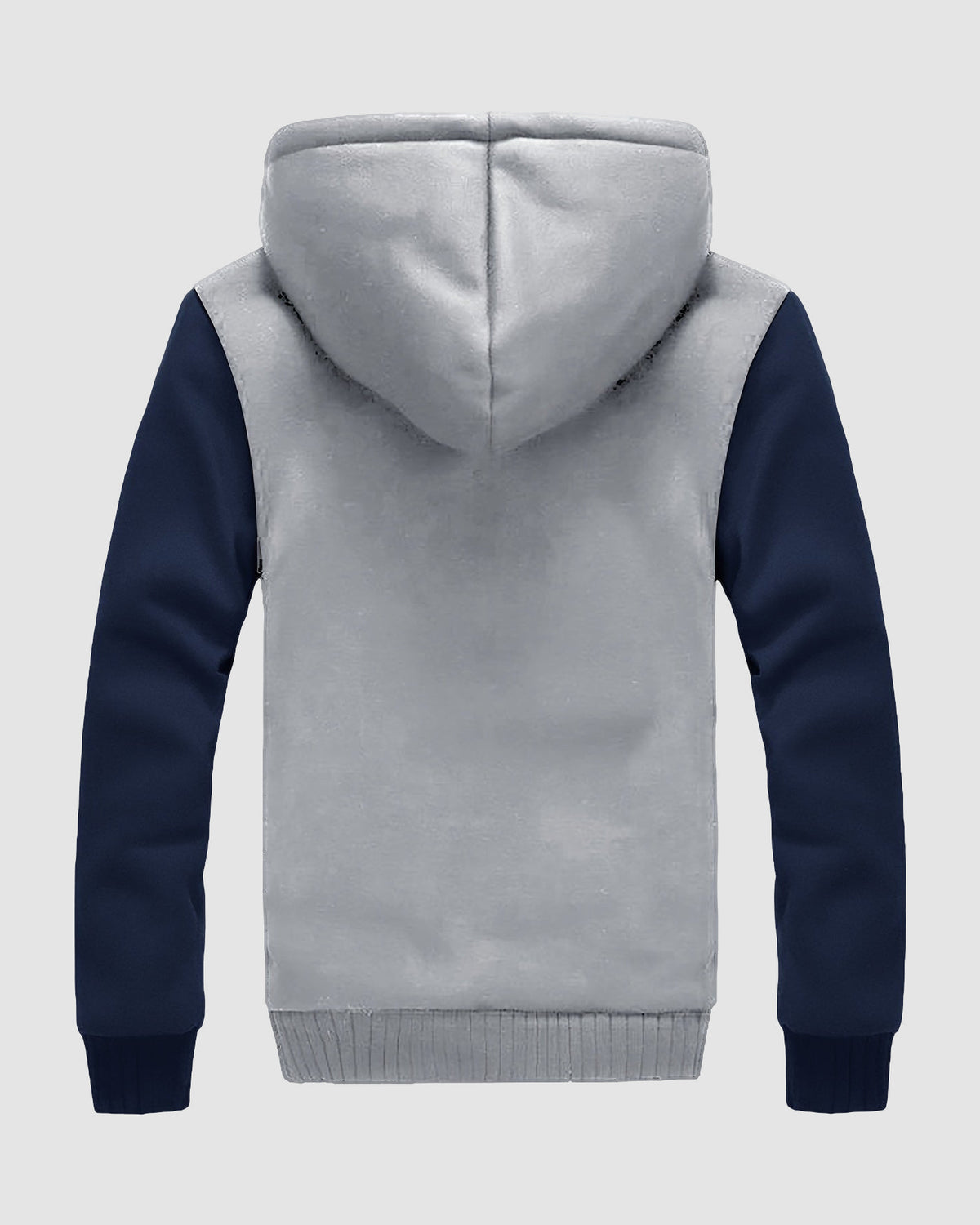 Herren Fleecejacke mit Kapuze im Colorblock-Design, Bild 4