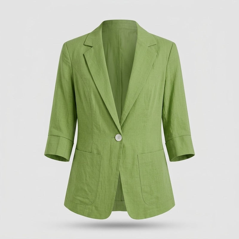Damen Leichter Einreihiger Blazer