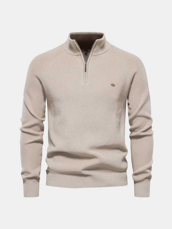 Herren Half-Zip Pullover