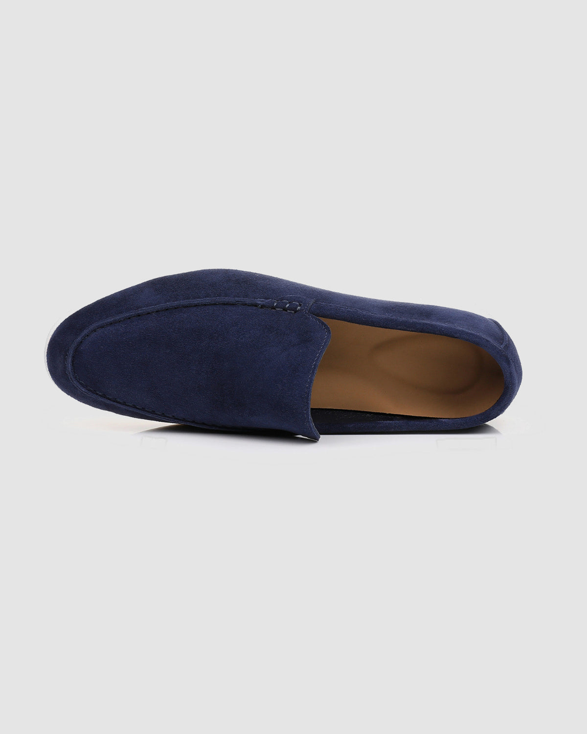 Herren Slip-On Loafer mit matter Oberfläche – Marineblau, Bild 4
