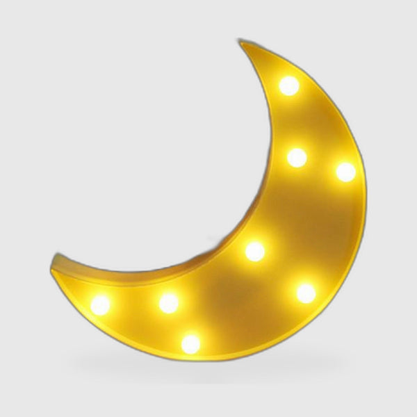 3D Wolke & Mond LED Nachtlicht