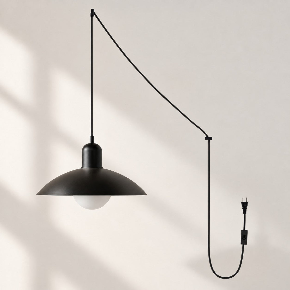 Steckdosen-Pendelleuchte im Mid-Century-Bauhaus-Stil – Ansicht 40