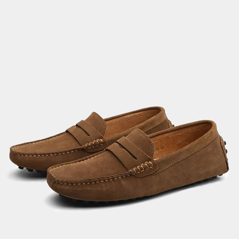 Mokassins Herren Wildleder - Moderne Penny-Loafer