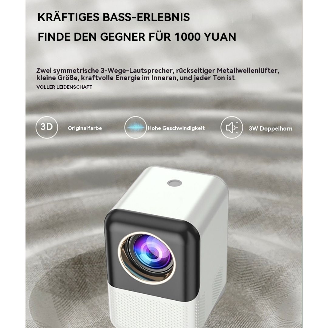 Mini-Projektor HD für Heimkino, tragbar – Ansicht 10