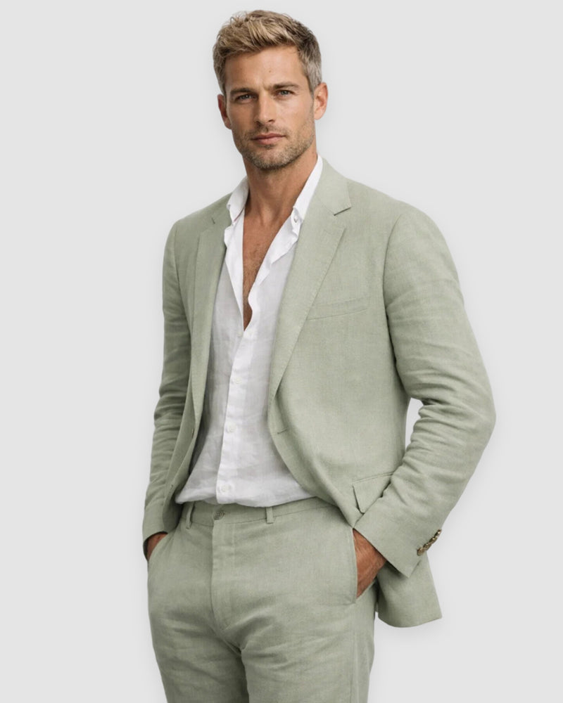 Herenpak, tweedelig, regular fit