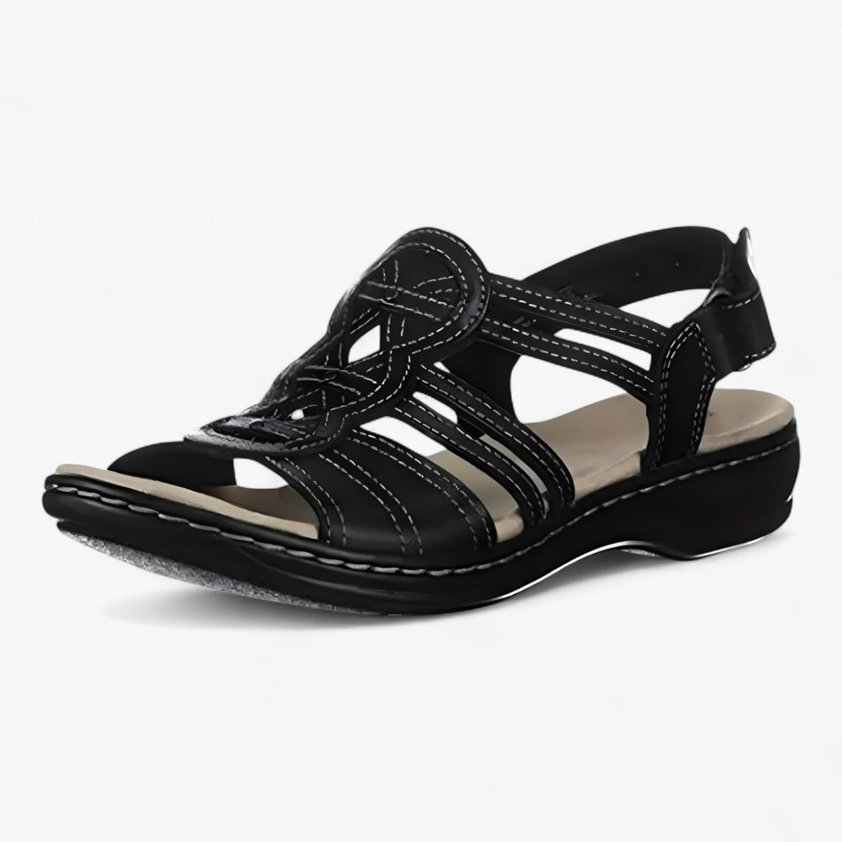 Damen Sandalen mit Keilabsatz