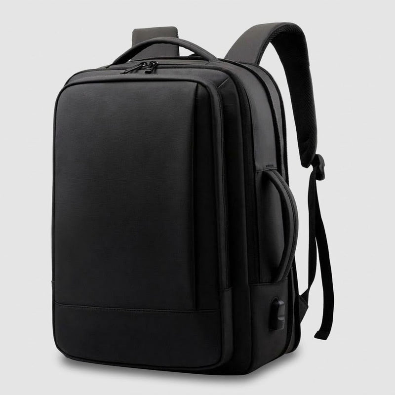 Laptop-rygsæk i nylon, vandtæt og udvidelig