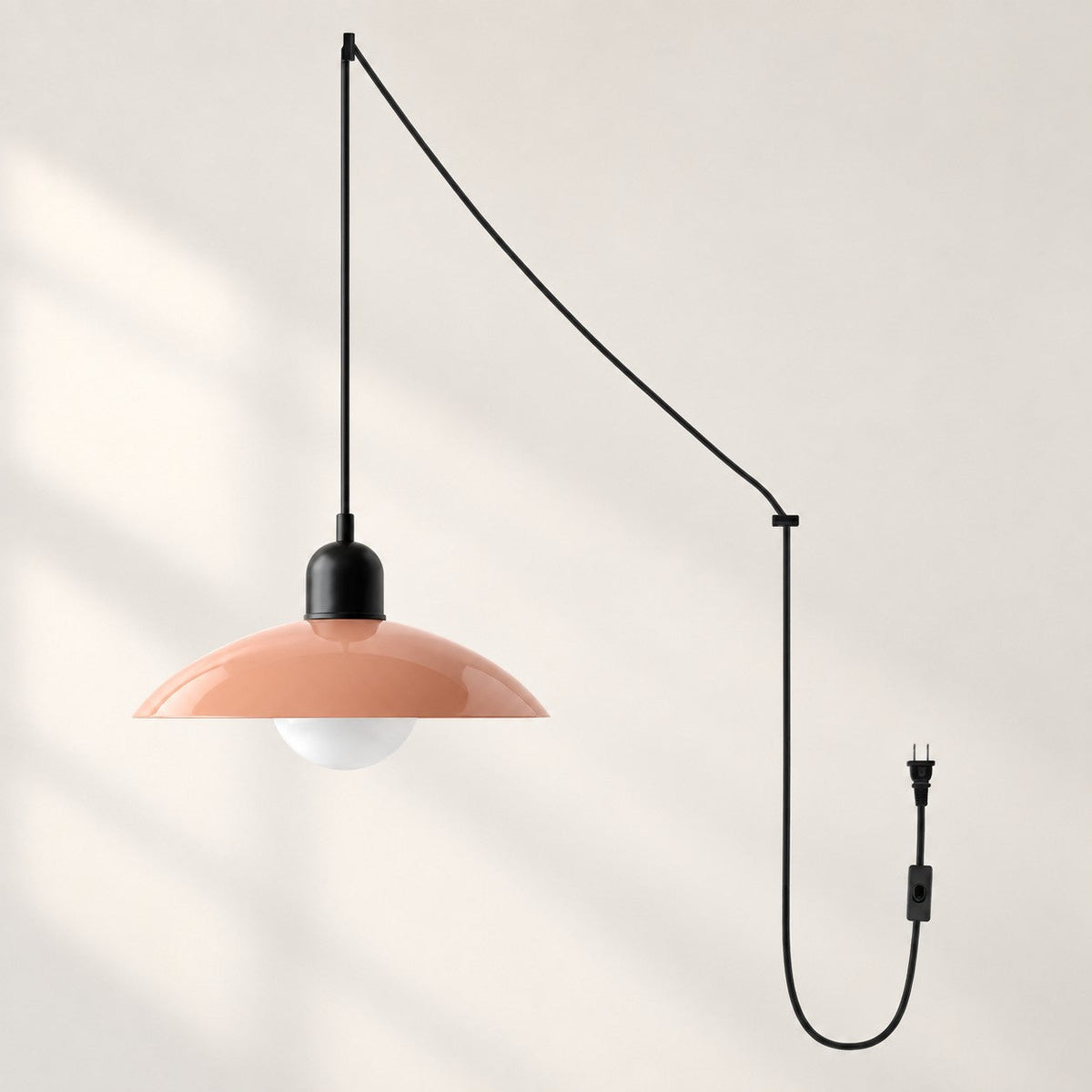 Steckdosen-Pendelleuchte im Mid-Century-Bauhaus-Stil – Ansicht 39