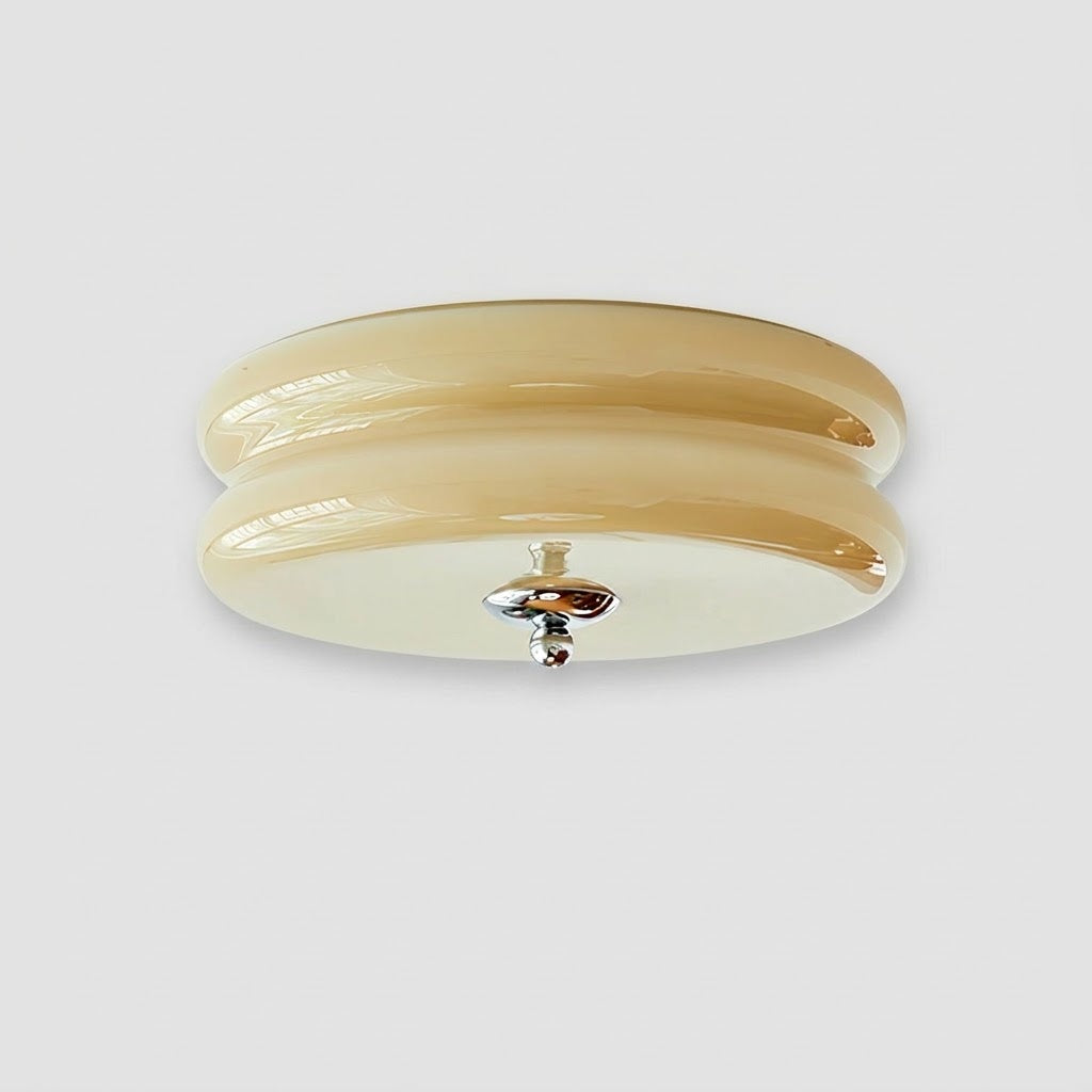 Art-Deco Vintage-Deckenlampe – Glaskugel-Design