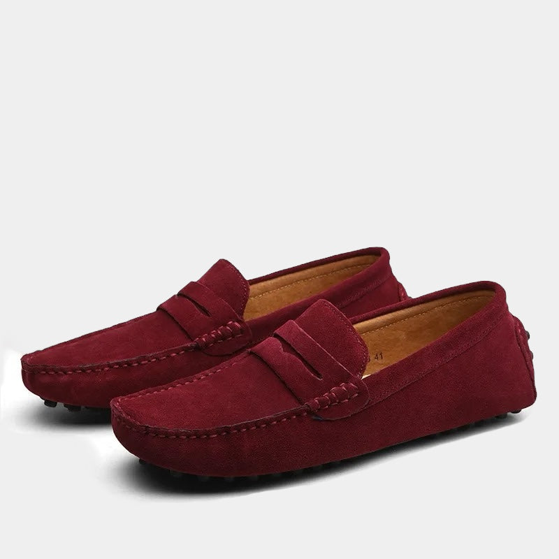 Mokassins Herren Wildleder - Moderne Penny-Loafer