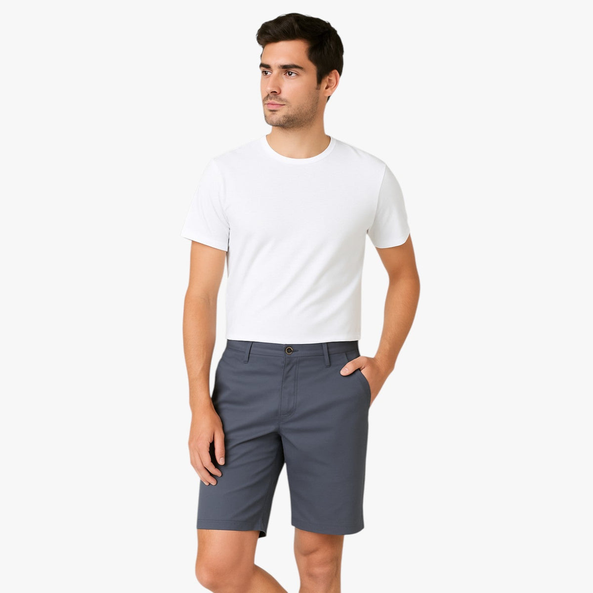 Herren Shorts Baumwolle Elastisch