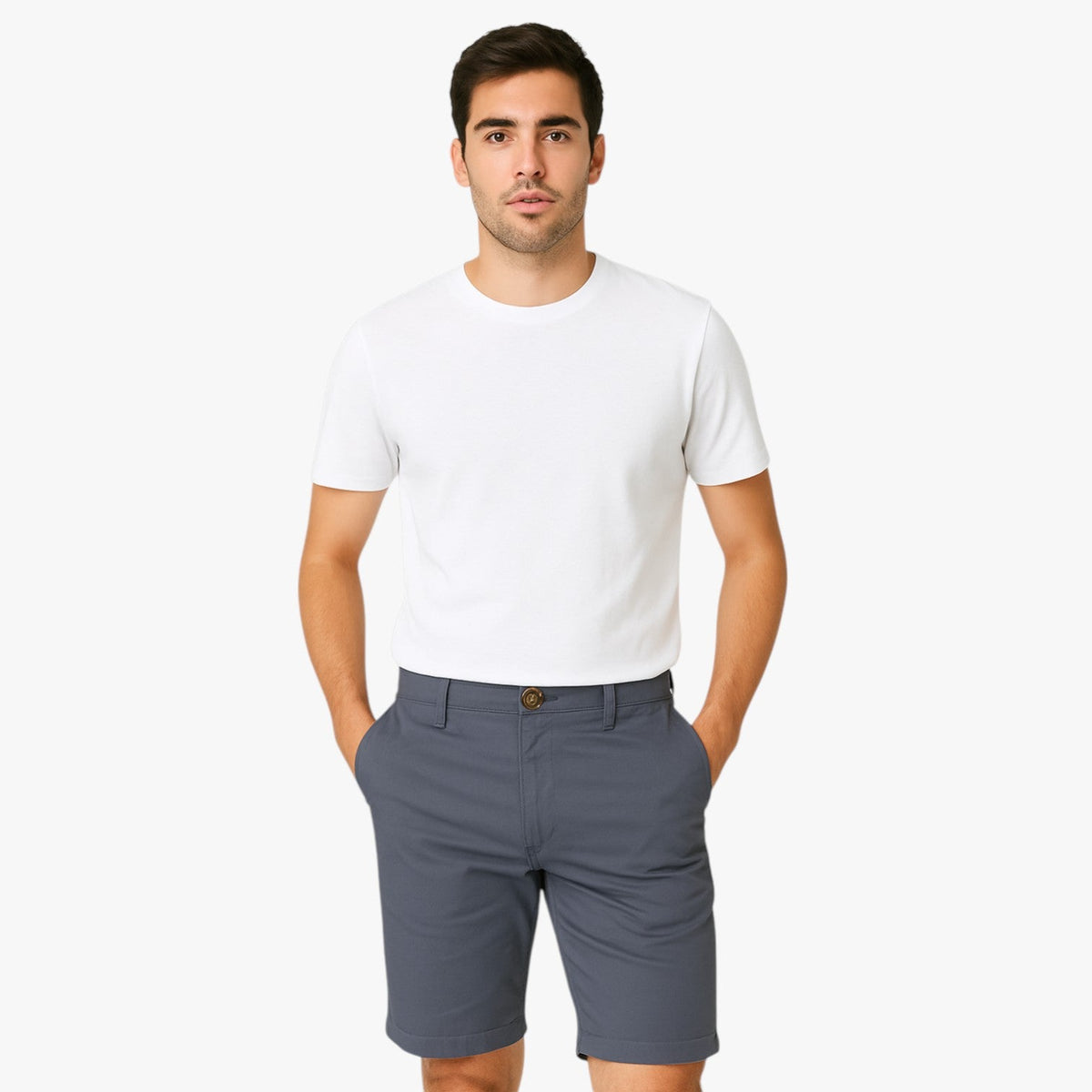 Herren Shorts Baumwolle Elastisch