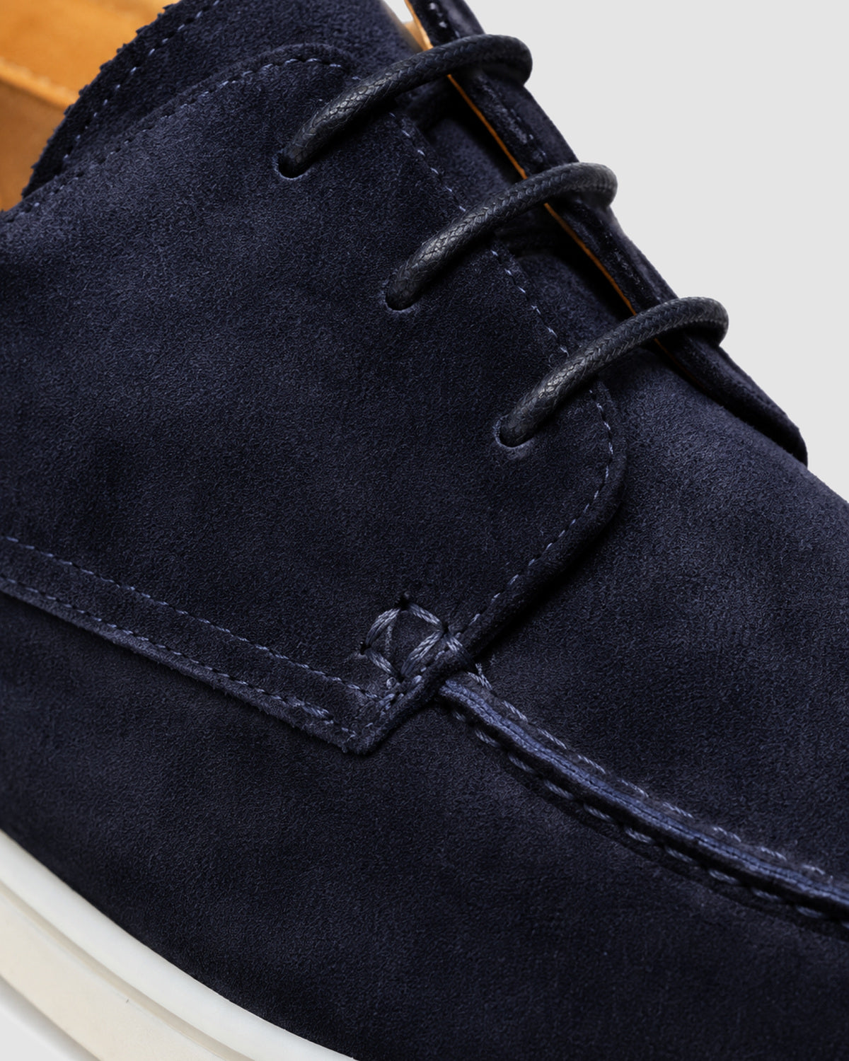 Herren Derby Schnürschuhe aus Wildleder – Dunkelblau, Bild 5