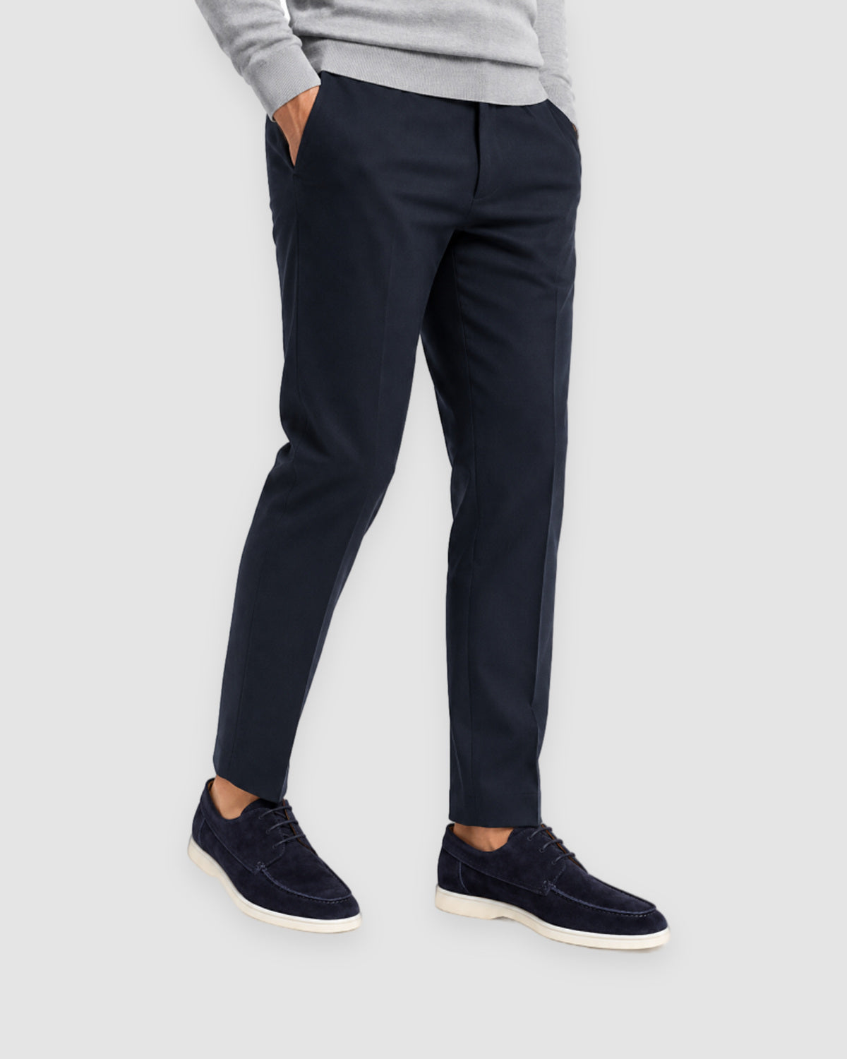 Herren Derby Schnürschuhe aus Wildleder – Dunkelblau, Bild 6