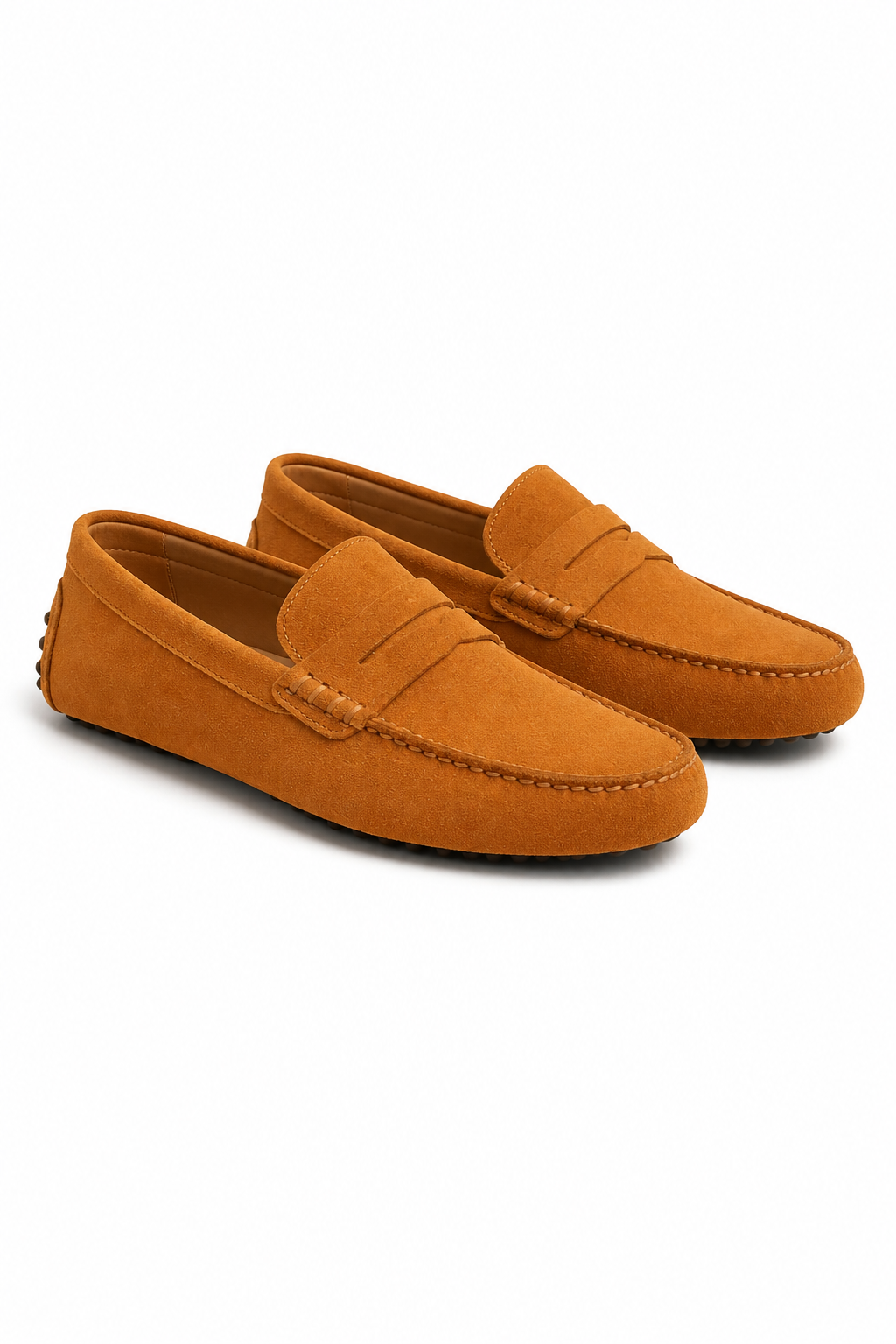 Herren Driver Mokassins Dunkelbraun – Penny-Design