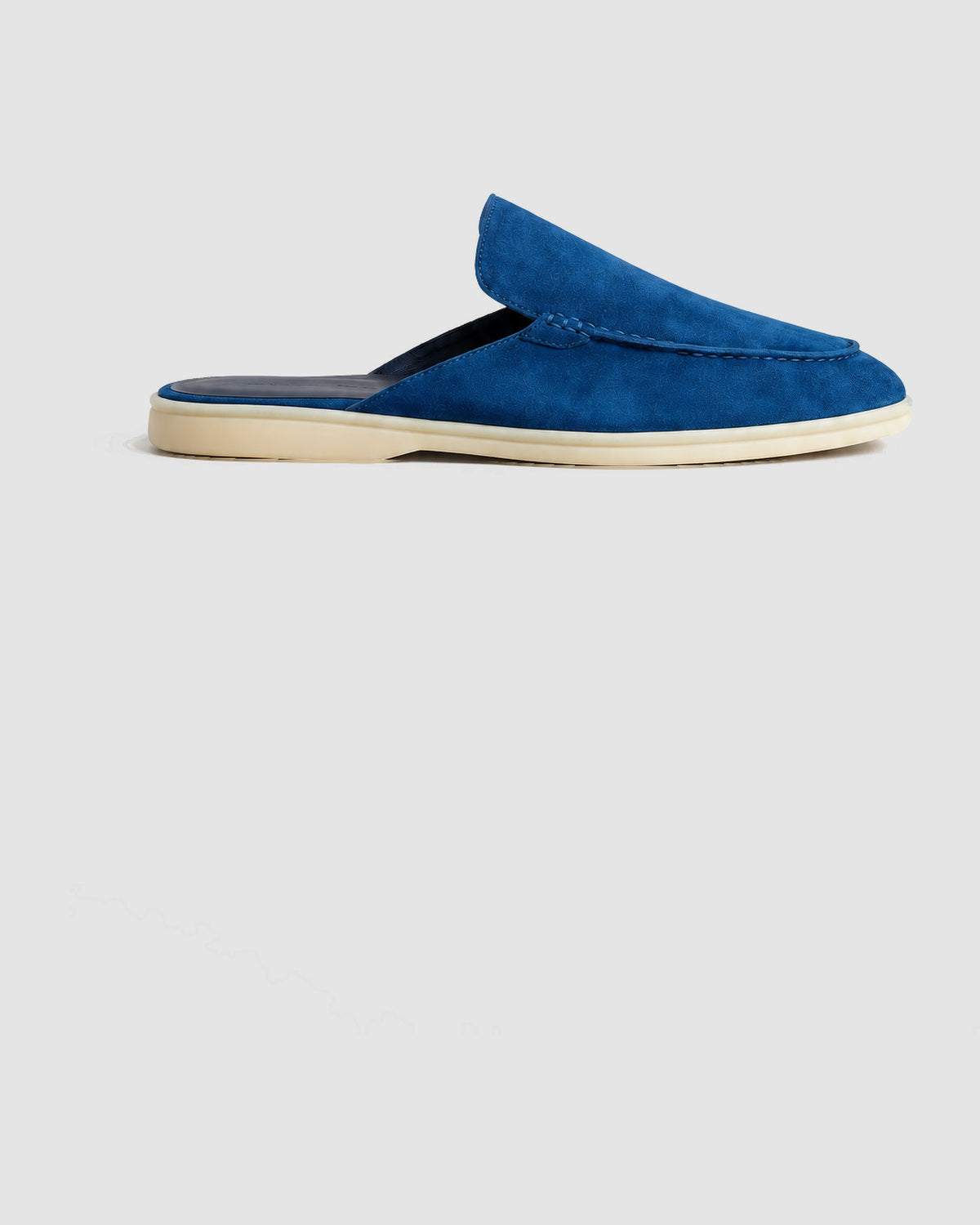 Herren Mules aus Wildleder, Slip-On – Marineblau, Bild 1