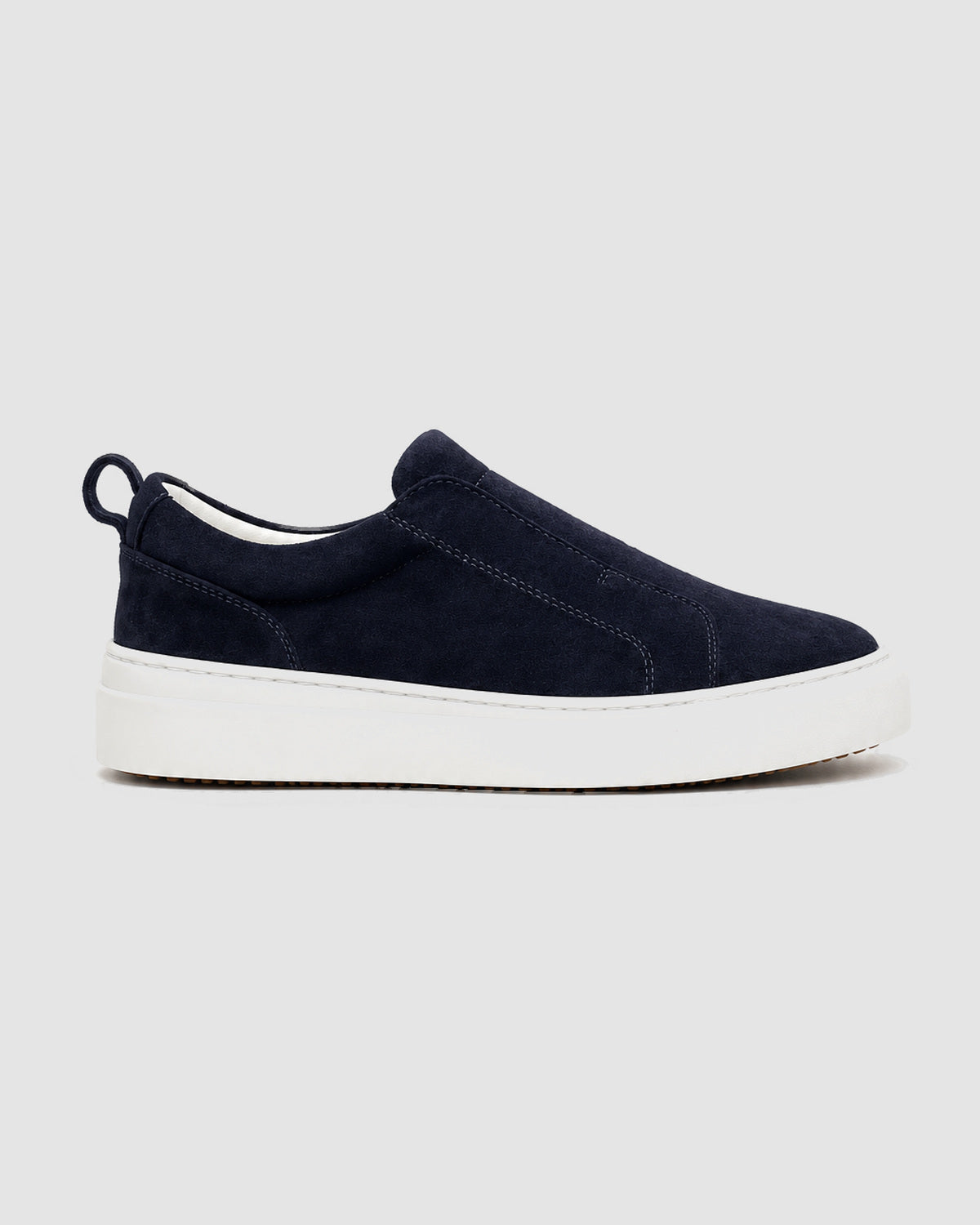 Herren Slip-On Sneaker aus Wildleder – Marineblau, Bild 1