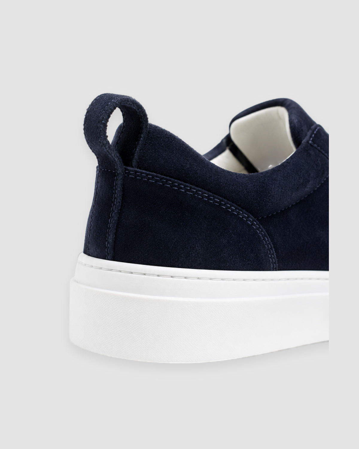 Herren Slip-On Sneaker aus Wildleder – Marineblau, Bild 6