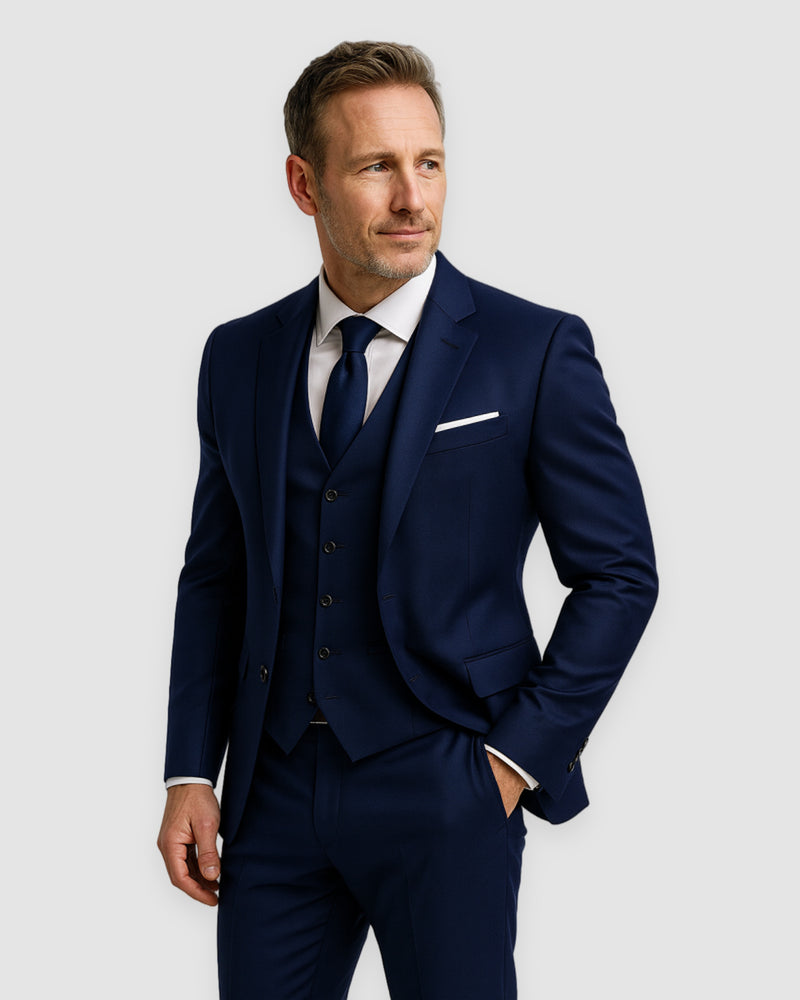 Herenpak slim fit, driedelig