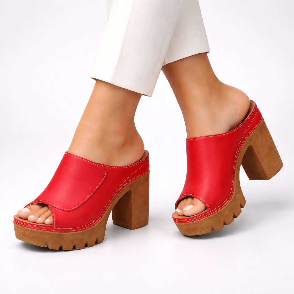 Damen Plateau Pumps