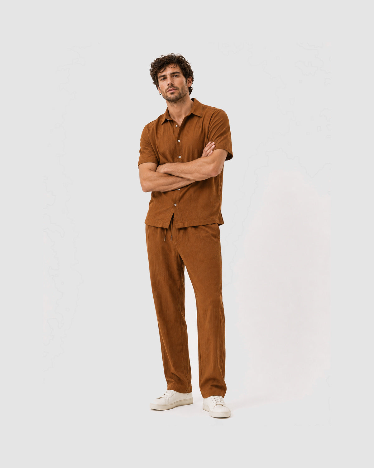 Herren Business-Casual Set mit Hemd und Slim-Fit-Hose, Bild 13