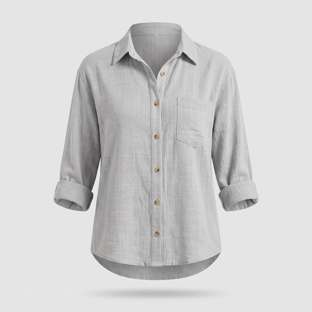 Women's Relaxed Fit Shirt - Loose Casual Blouse