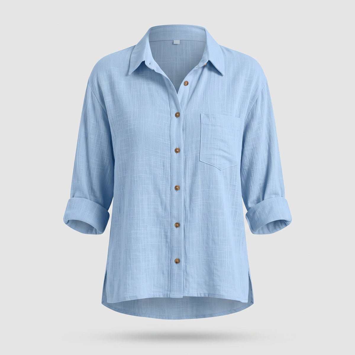 Women's Relaxed Fit Shirt - Loose Casual Blouse