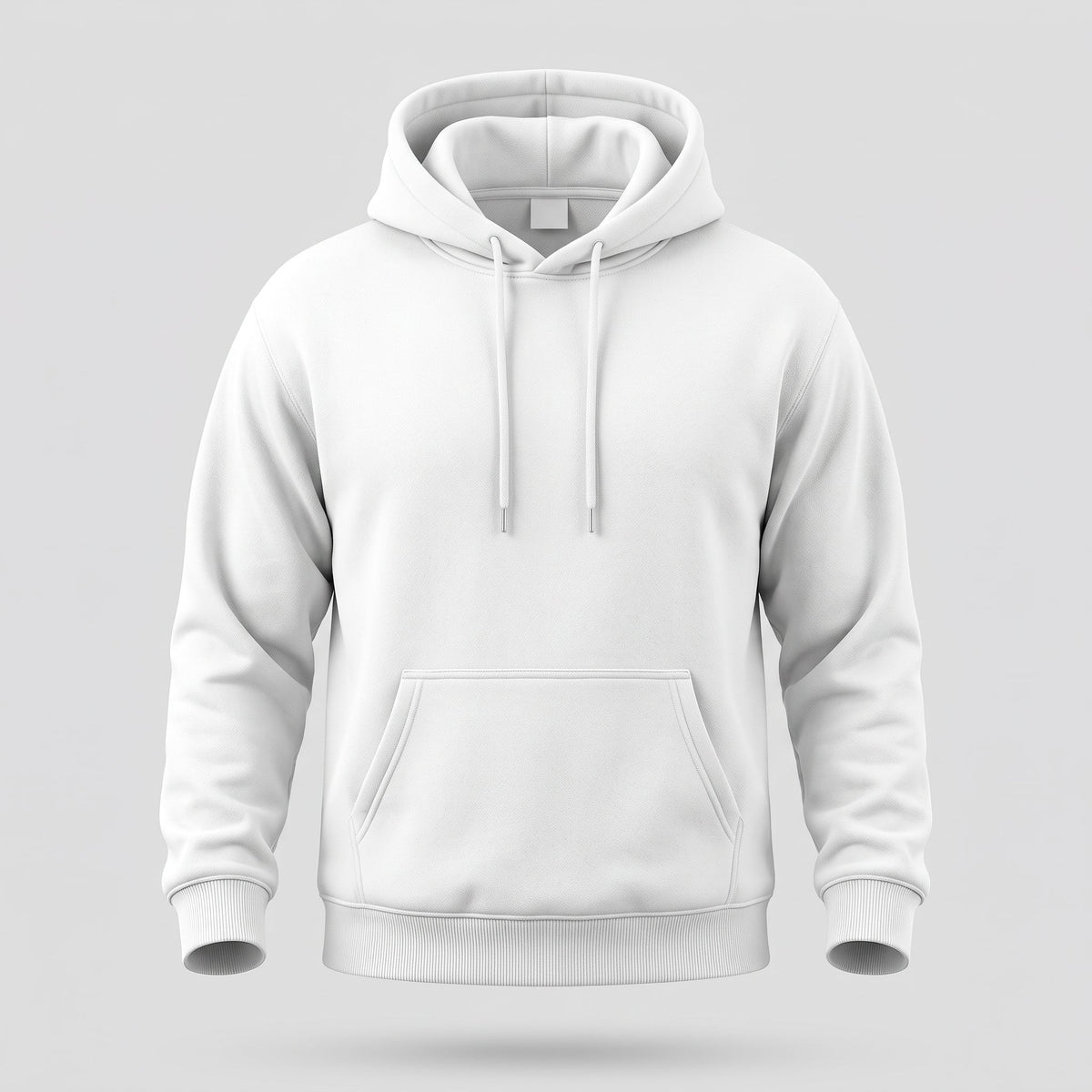 Men's Black Casual Hoodie - Everyday Pullover Hoodie
