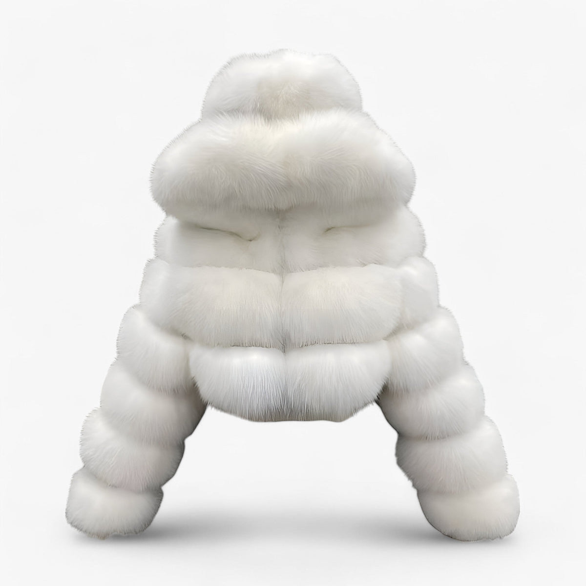 Damen Jacke Kunstfell Winter