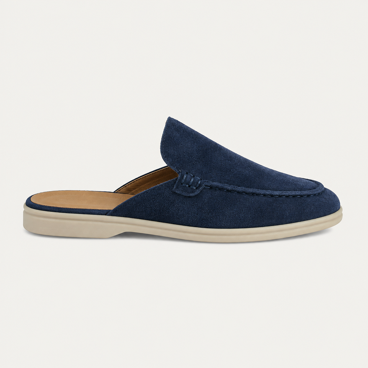 Herren Pantoletten Wildleder