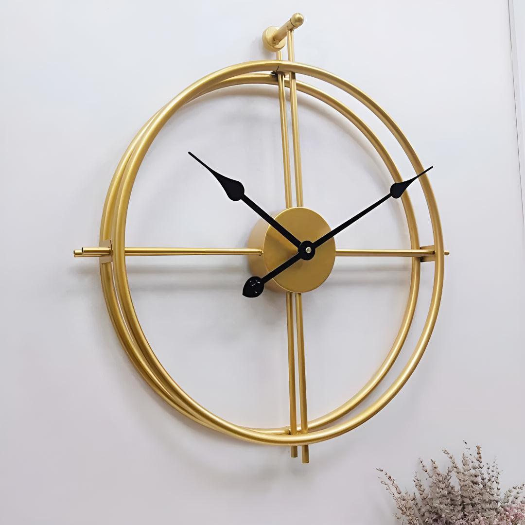 Große Lautlose Wanduhr – Modernes Minimalistisches Design
