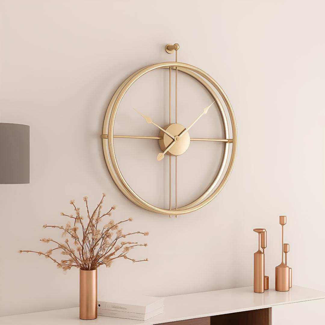 Große Lautlose Wanduhr – Modernes Minimalistisches Design
