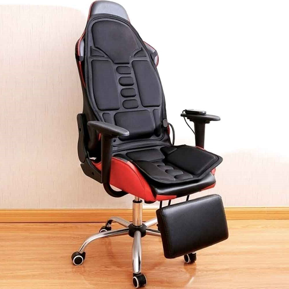 Beheizte Massage-Sitzauflage mit 8 Massagezonen – Auto & Zuhause