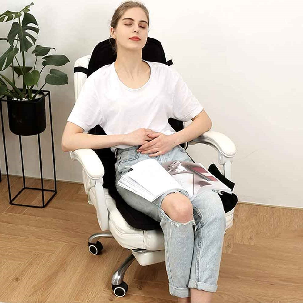 Beheizte Massage-Sitzauflage mit 8 Massagezonen – Auto & Zuhause