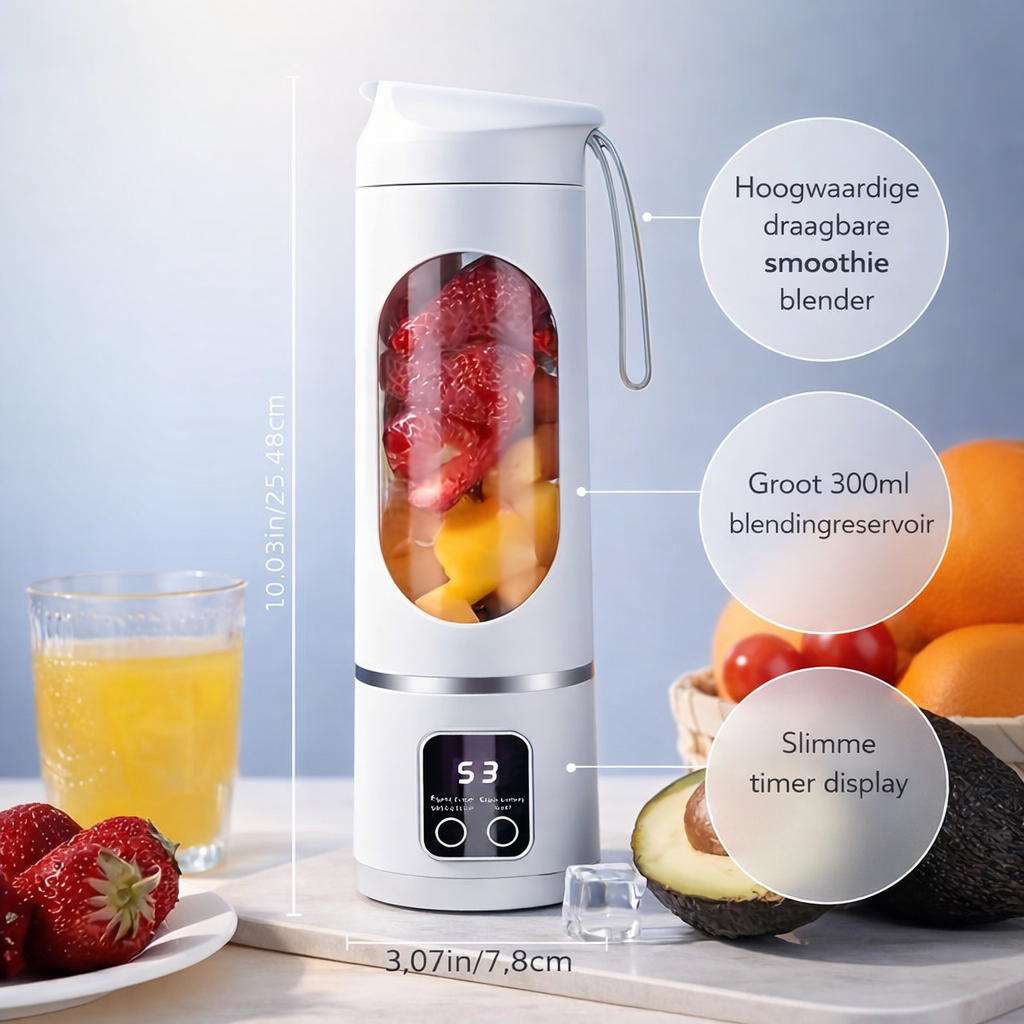 Mixer tragbar, USB-aufladbar – Ansicht 3