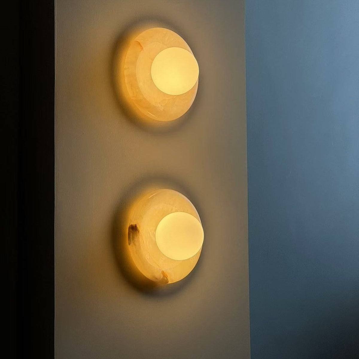 Marble Wall Sconce Modern Indoor LED Wall Light Elegant Fixture