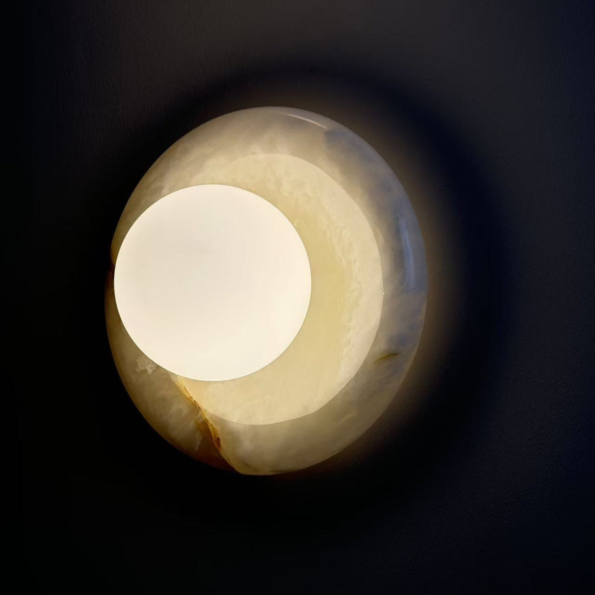 Marble Wall Sconce Modern Indoor LED Wall Light Elegant Fixture