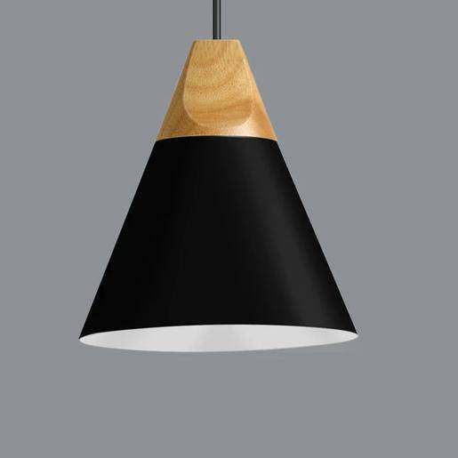 Odelle - Nordische Holz und Metall Pendelleuchte