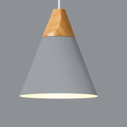 Odelle - Nordische Holz und Metall Pendelleuchte