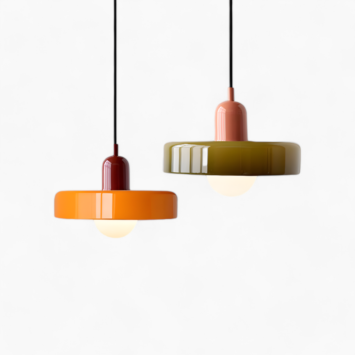 Pendelleuchte Glas für Esszimmer mit LED