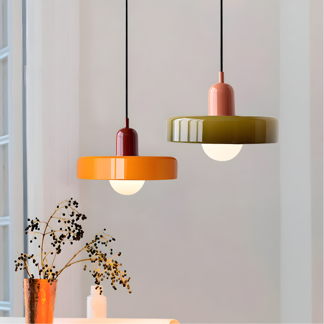 Pendelleuchte Glas für Esszimmer mit LED