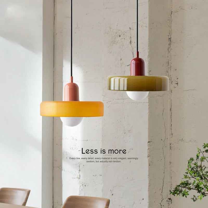 Pendelleuchte Glas für Esszimmer mit LED