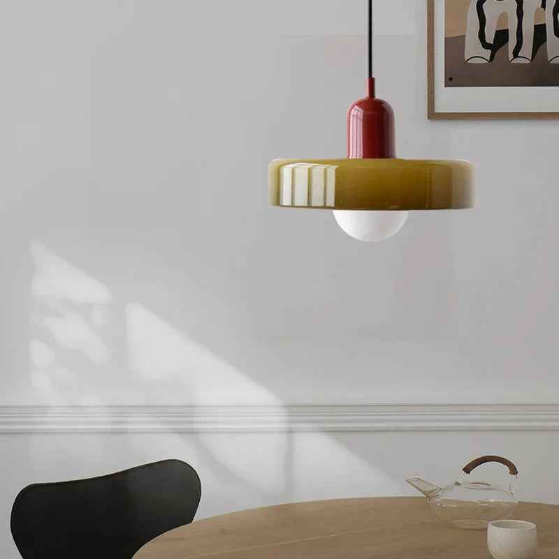 Pendelleuchte Glas für Esszimmer mit LED