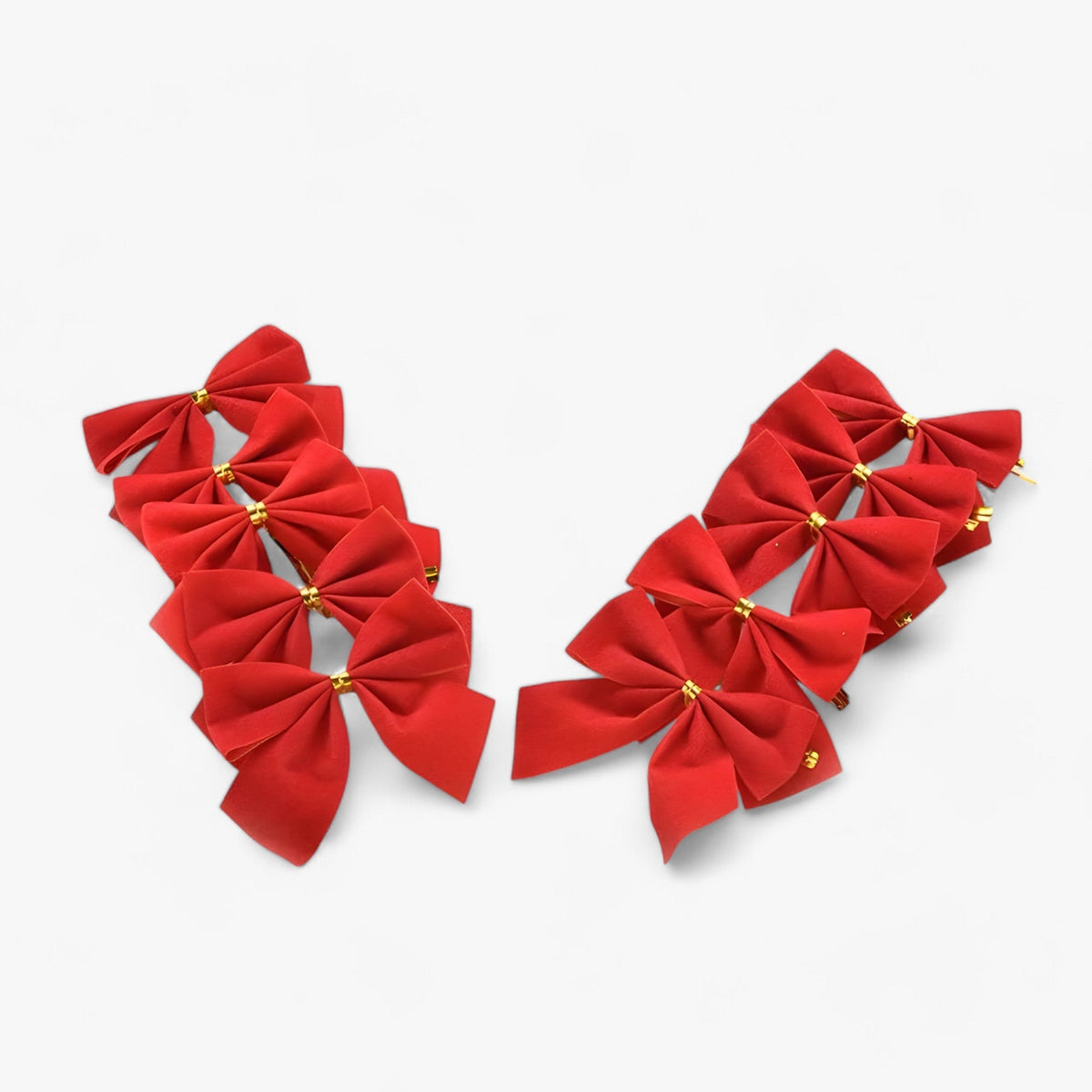 Weihnachtsbaum-Schleifen 12er-Set
