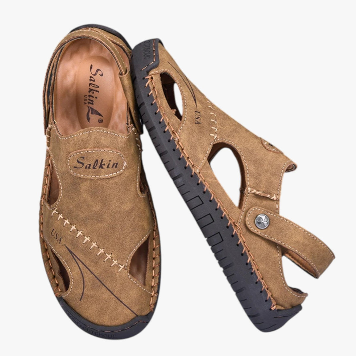 Herren Sandalen Leder