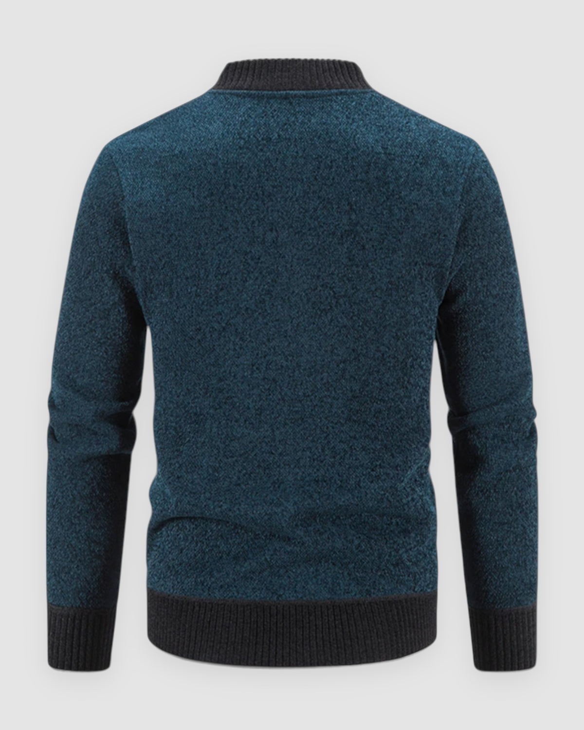 Herren Strickjacke mit Zip aus 100% Merinowolle, Bild 7