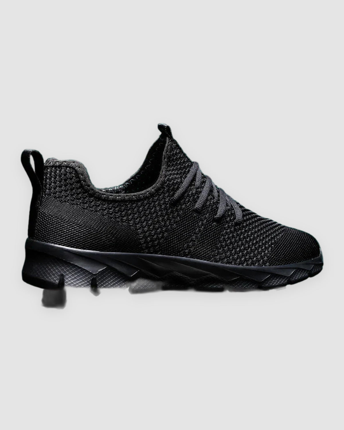 Herren Sneaker aus Mesh, leicht in Schwarz