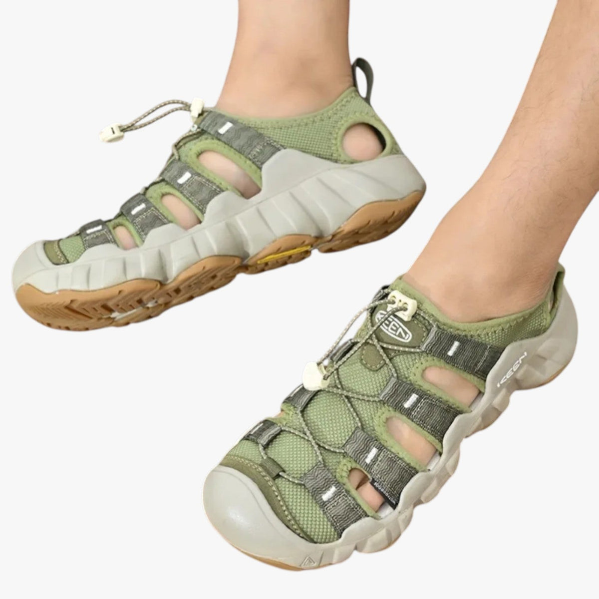 Herren Sandalen Sommer Leder
